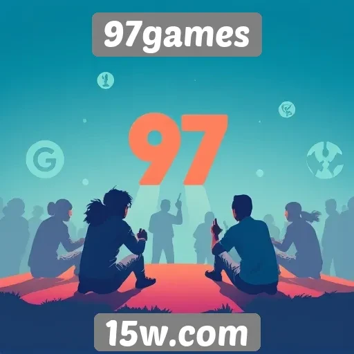 Exploração da comunidade ativa no 97games